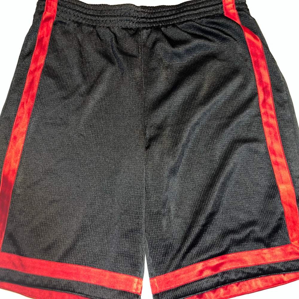 Black/Red Champs Shorts